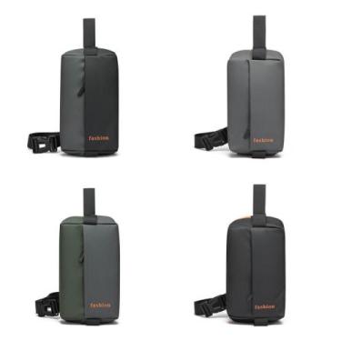 Imagem de Bolsa De Peito Crossbody Pochete Grande Shoulder Bag Masculina Imperme