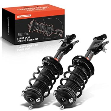Imagem de A-Premium 2 x Conjunto completo de amortecedor e molas de bobina dianteiras esquerda e direita compatível com Honda Civic Sedan 2006-2011 e Acura CSX 2006-2011, substituição # 172287, 172286