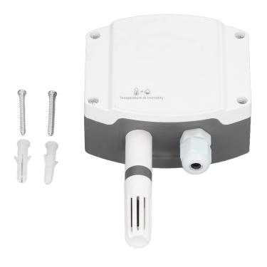 Imagem de Sensor Analógico do Transmissor da Umidade da Temperatura da Precisão Alta para o Controle Industrial Fixado na Parede