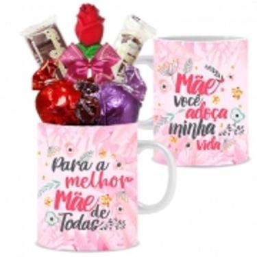 Imagem de kit dia das maes chocolate e xicara - variados