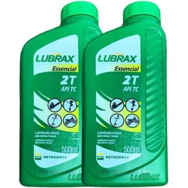 Imagem de Oleo 2 Tempos Sae30 Motosserra, Cortador Grama Lubrax 1 Lt