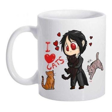 Imagem de Caneca De Pets I Love Cats Gatos Animais Filhos Bichinhos - Alabama St