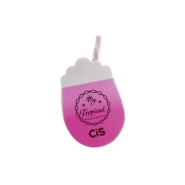 Imagem de Borracha Escolar Fantasia Tropical CiS, Rosa