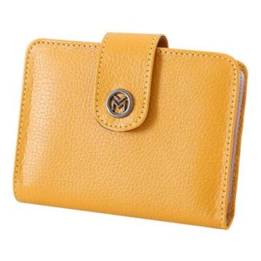 Imagem de Carteira de Couro Mariart 236C Cores, Gold