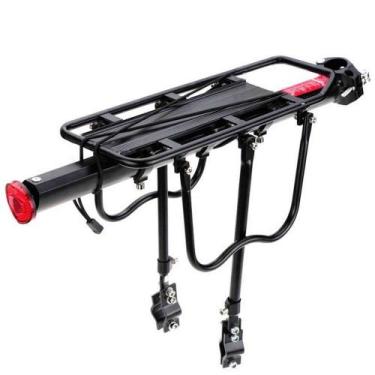 Imagem de Bagageiro para bike aluminio reforçado para bicicleta 26, 700 ,27,5 e 