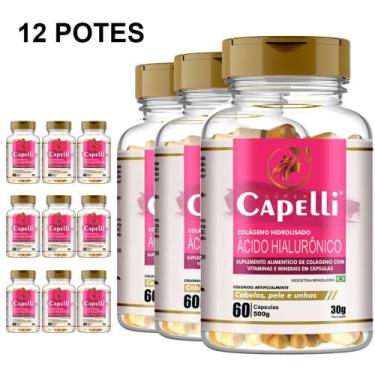 Imagem de Super Capelli - Ácido Hialurônico, Colágeno - 12 Pote