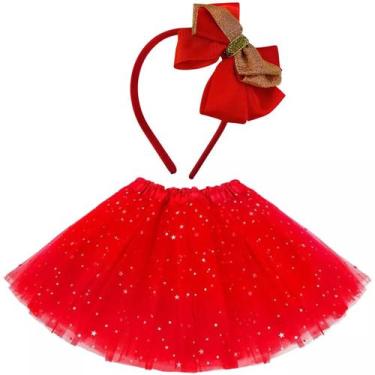 Imagem de Fantasia Infantil Papai Noel Meninas Apresentação De Natal - Bela Impo