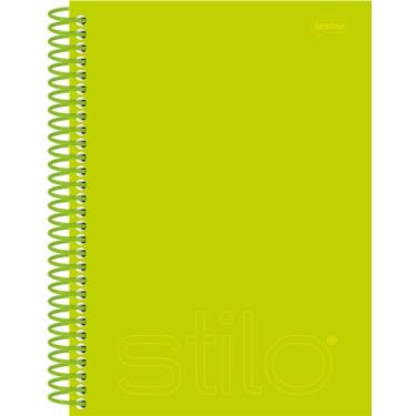 Imagem de Jandaia - Caderno Espiral 151x210mm Capa Cristal Flexível 80Fls Stilo - Verde Neon