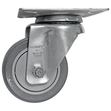 Imagem de Rodízio Champion 412 Placa Giratório com Rolamento GL 412 BPE - SCHIOP