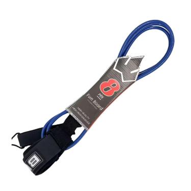 Imagem de Leash Estrepe Cordinha Banana Wax 8ft 7mm Economia Fun Board-Unissex