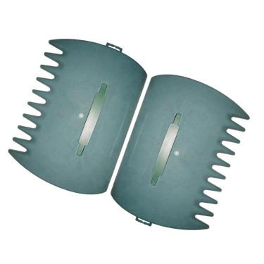 Imagem de Baoblaze Colher leve de folha, ancinhos de mão, mão para limpeza de jardim com recortes de grama