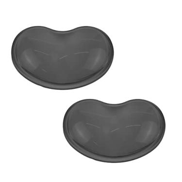 Imagem de ABRONDA Conjunto de Apoio de Pulso para Teclado E Mouse Em Gel-Almofada de Apoio de Pulso para Teclado E Suporte para Mouse para Jogos de Escritório, Computador, Laptop, Ergonômico, Confortável, Alívi