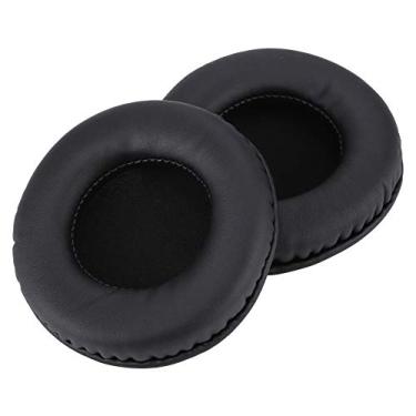 Imagem de Almofadas para Fones de Ouvido, Substituição Universal de 100mm, Espuma Macia, Capa de Fone de Ouvido, Algodão Preto, 1 par de Acessórios para Fone de Ouvido