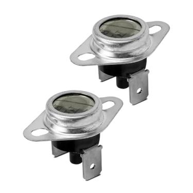 Imagem de QLZOZB 2 peças de interruptor de limite de termostato L350F substituir 47-22861-01 L350F SLR350 36TX16 611871 10123532 Adequado para forno Goodman Amana, terminais verticais de 1/10.2 cm, corte de