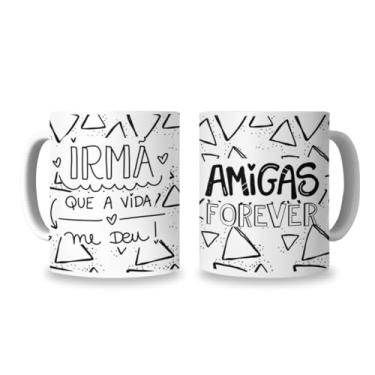 Imagem de Caneca Personalizada Amizade Presente Lembrança Amiga (Modelo 19)