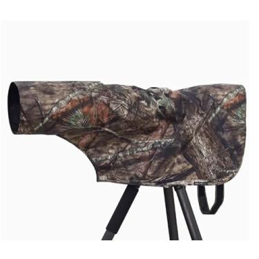 Imagem de ROLANPRO Capa de chuva tamanho PP para Canon RF 100-500 mm F/4.5-7.1 L é USM, para Sigma 150-600mm F5-6.3 DG OS HSM Contemporary, para Sony FE 100-400 mm f4.5-5.6 GM etc. - Selva nº 23 impermeável