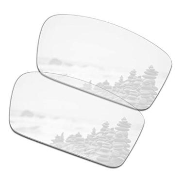 Imagem de SmartVLT Lentes de substituição transparentes HD masculinas para óculos de sol Oakley Twitch