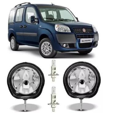 Imagem de Par Farol De Milha Doblo 2004 2005 2006 2007 2008 2009 2010 2011 2012 2013 2014 2015 2016 2017 2018 2019 2020 + Lâmpada