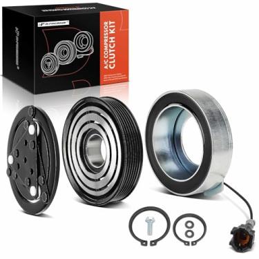 Imagem de A-Premium Kit de embreagem de compressor de ar condicionado compatível com Chevrolet Equinox 2016-2017, Malibu 2013-2016, Impala 2014-2015/2019, Malibu Limited 2016 & GMC Terrain 2015-2017 e Buick