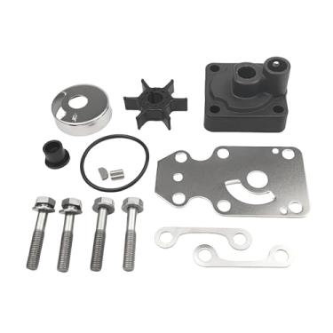 Imagem de SLSRPMT Kit de Reparo Do Impulsor Da Bomba de Água 6Ah-W0078-02-00 para Motor de Popa Yamaha 15 20 Hp F15 F20 4 Tempos Substituir Sierra 18-3479 6Ah-W0078-00-00 6Ah-W0078-01-00