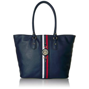 Imagem de Tommy Hilfiger Jaden Plus Tote, Azul marino, One Size, Bolsa Jaden Plus