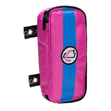 Imagem de Estojo de lápis com zíper Case-it The Pouch com ilhós, rosa/pervinca