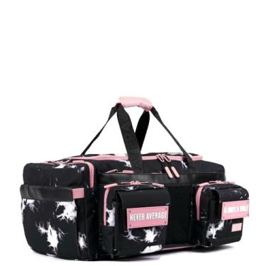 Imagem de WOLFpak Bolsa esportiva Ultimate 40L (Black Lightning Knockout Pink), preto raio nocaute rosa