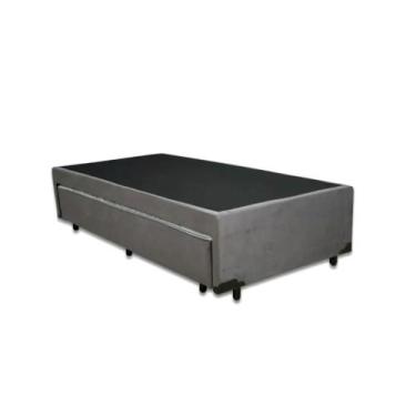 Imagem de Bicama com Cama Auxiliar Ortopédico Solteiro 88x18x38cm - Master Box C