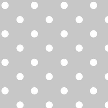 Imagem de Papel Parede Fundo Cinza Circulos Branco Adesivo Decorativo