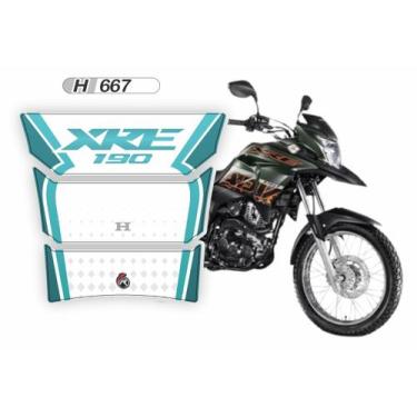 Imagem de Adesivo Protetor Tanque Moto Xre190 Standard H667 - Resitank