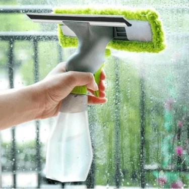 Imagem de Rodo Limpa Vidro 3em1 Spray Regulável Mop Microfibra Lavável - Yeet