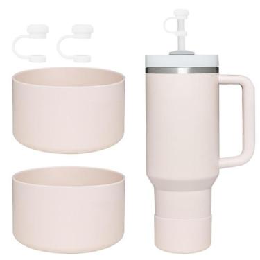 Imagem de Bota Protetora de Silicone para Garrafa Stanley Quencher 1.2L e IceFlo