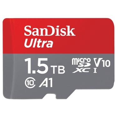 Imagem de SanDisk Cartão de memória ultra microSDXC UHS-I de 1,5 TB com adaptador - até 150 MB/s, C10, U1, Full HD, A1, cartão MicroSD - SDSQUAC-1T50-GN6MA [Nova versão]