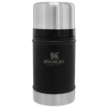 Imagem de Stanley Pote grande clássico lendário de 680 g | Recipiente para alimentos isolado a vácuo | Tampa rosqueada de boca larga | Embalável para viagens | Aço inoxidável com tampa à prova de vazamento |