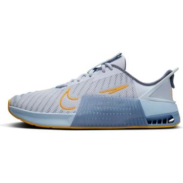 Imagem de Nike Tênis de treino masculino Metcon 9 EasyOn (DZ2615-005, cinza futebol/azul claro/ardósia cinza) tamanho 42