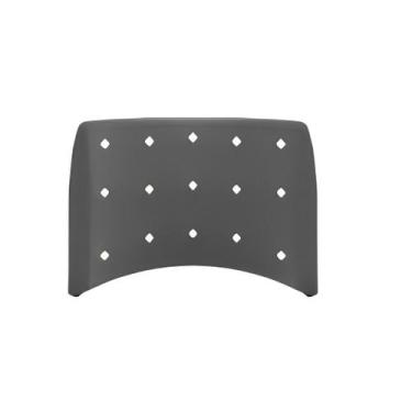 Imagem de Encosto Secretária Ergoplax+ - Plaxmetal, Preto