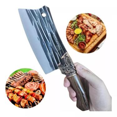 Imagem de Cutelo, Faca e Facão Elegante Culinária de Luxo Profissional Cabo de M