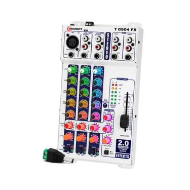 Imagem de Mesa De Som Taramps T0504 Fx Multicolor Stereo 92 Efeitos 5c