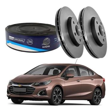 Imagem de Disco Freio Dianteiro Solido Cruze Sedan 1.4 2017 A 2023 - MDS