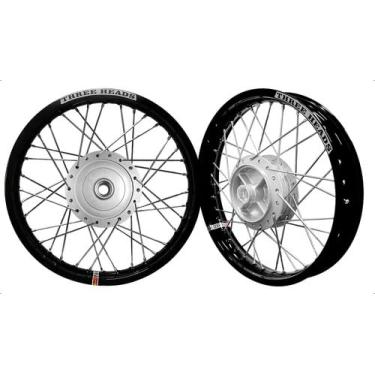 Imagem de Jogo Roda Three Heads Alumínio Titan 150 Fan 150 Start 160