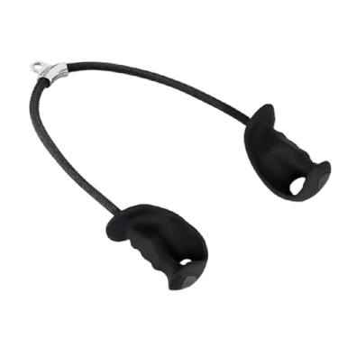 Imagem de Deevoka a conexão com a máquina de cabo tríceps corda portátil puxe o corda bíceps tríceps corda de tensão para push down down downs