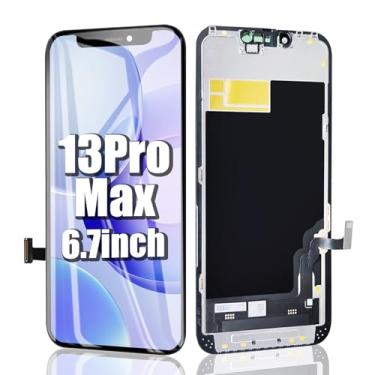 Imagem de EFAITHFIX Tela de substituição para iPhone 13 Pro Max de 6,7 polegadas LCD 3D Touch Display Full HD Montagem de moldura digitalizador compatível com o modelo A2484, A2641, A2643, A2644, A2645 com