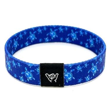 Imagem de Hang Loose Bands - Pulseira de praia de surfista costeiro para homens, mulheres e adolescentes - Verão confortável - Pulseira reversível Boho - Pulseiras de amizade, Medium: 7.5" length (for large