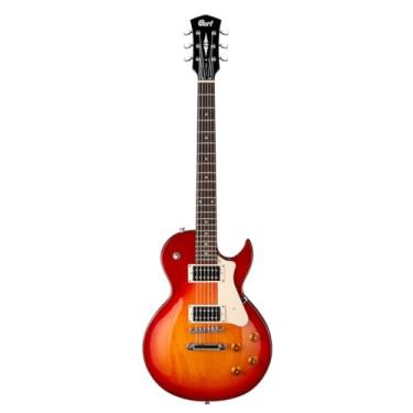 Imagem de Cort Guitarra elétrica de corpo sólido de 6 cordas, destro, Cherry Sunburst (CR100 CRS)