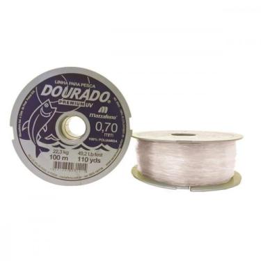 Imagem de Linha Pesca Mazzaferro Branca 0,70Mm X100M 19Dp1B070 - Kit C/10