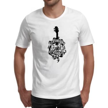 Imagem de Camiseta Unissex Quem nao gosta de samba cavaquinho - Alearts, P