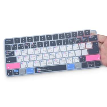 Imagem de Atalhos de capa de teclado para teclado 2024-2021 Apple iMac 61.0 cm M4 M3 M1 Magic Keyboard A2449 A2450, Mac mini OS Atalho Teclas de Atalho Protetor de Teclado