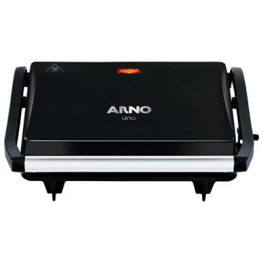 Imagem de Sanduicheira GRILL ARNO Panini Preto - GPTO - 8010001307  Preto  110 V