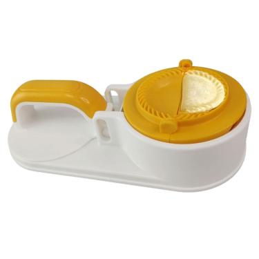 Imagem de Maquina de Modelar Pastel Bolinho Gyoza Ravioli Molde Massa Preparo Lanche Refeiçao Casa Cozinha Restaurante