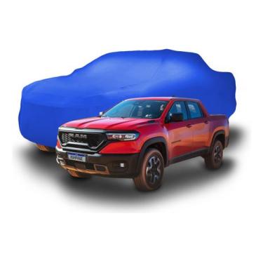 Imagem de Capa Para Ram Rampage Picape Compacta Camionete Em Tecido - Lobo sete,